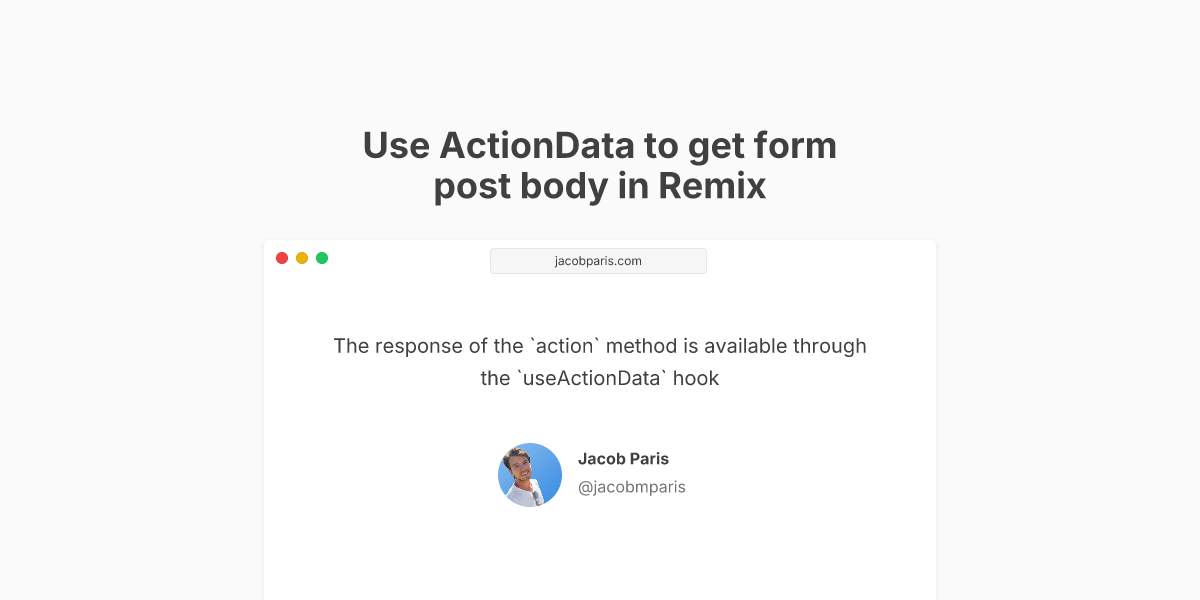 remix action form data